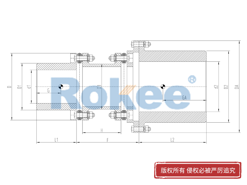 RLAF大小軸裝膜片聯(lián)軸器,金屬膜片聯(lián)軸器廠家,金屬膜片聯(lián)軸器生產(chǎn)廠家