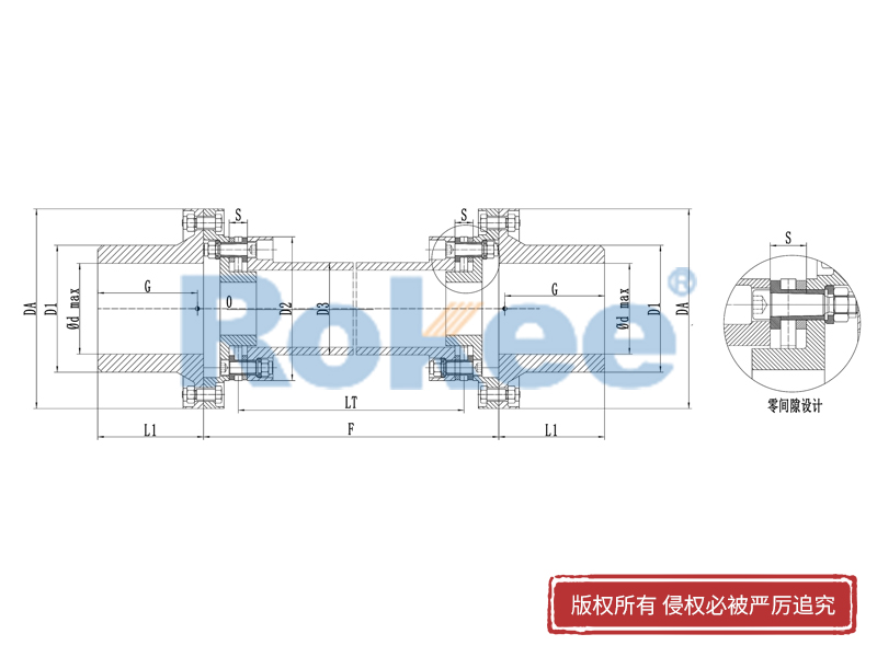 RLAT超長軸距膜片聯(lián)軸器,金屬膜片聯(lián)軸器廠家,金屬膜片聯(lián)軸器生產(chǎn)廠家