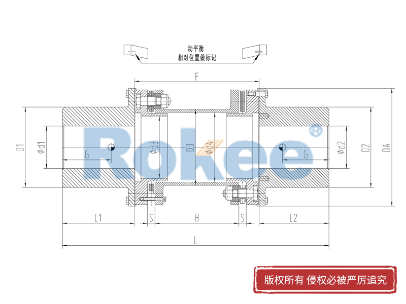 RLQA無法蘭快裝金屬膜片聯(lián)軸器,金屬膜片聯(lián)軸器廠家,金屬膜片聯(lián)軸器生產(chǎn)廠家