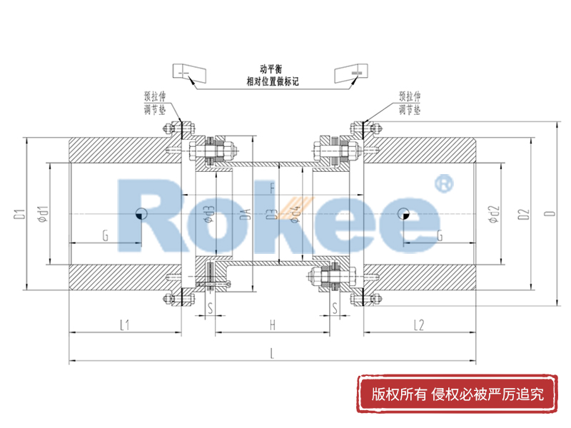 RLQF法蘭式快裝膜片聯(lián)軸器,金屬膜片聯(lián)軸器廠家,金屬膜片聯(lián)軸器生產(chǎn)廠家