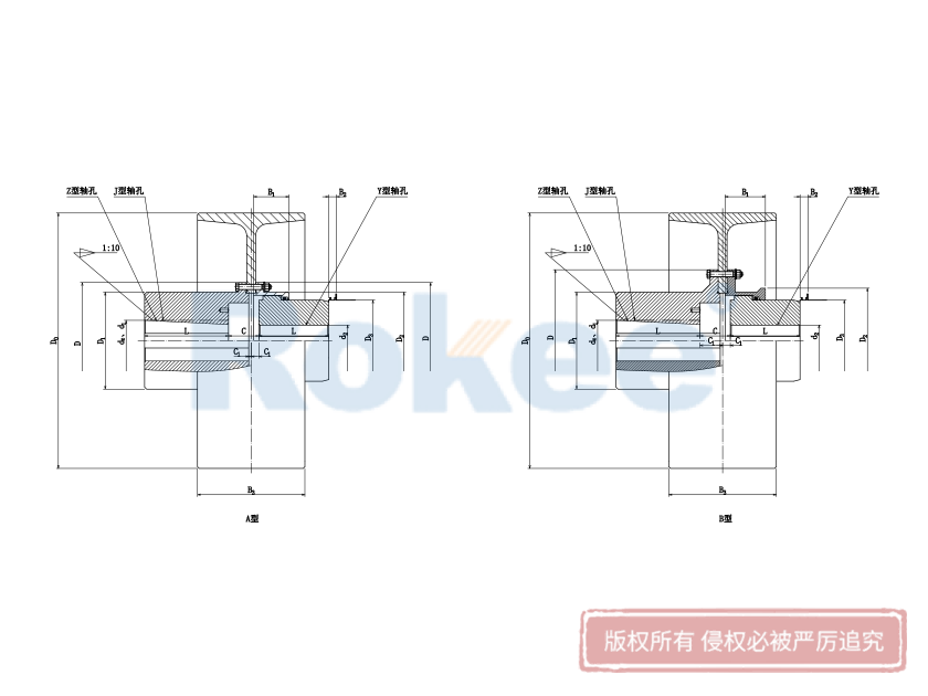 NGCLZ型帶制動輪鼓形齒式聯(lián)軸器